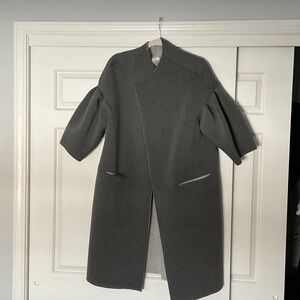 Elegant Gray Women's Coat